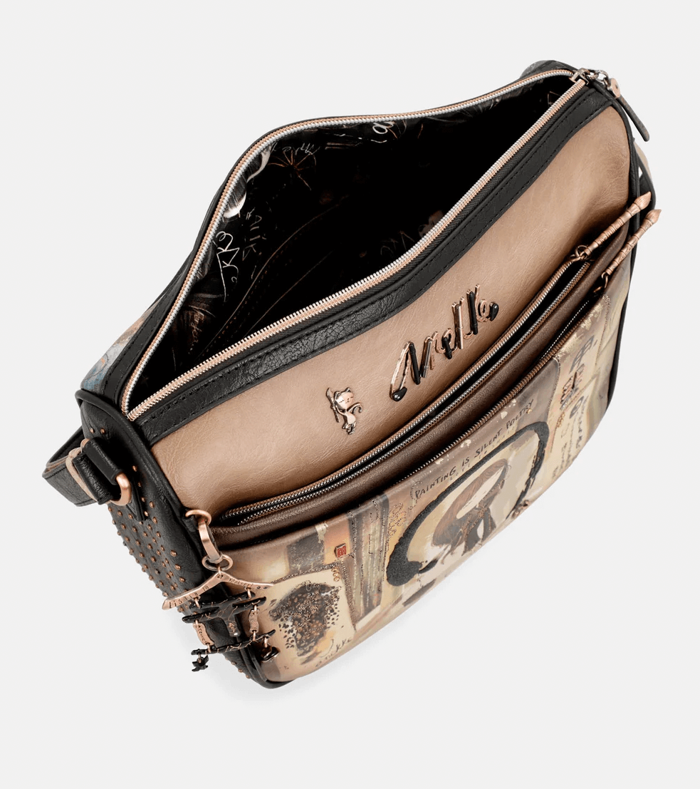 BOLSO BANDOLERA GRANDE ANEKKE SHÖEN POETRY - Imagen 2