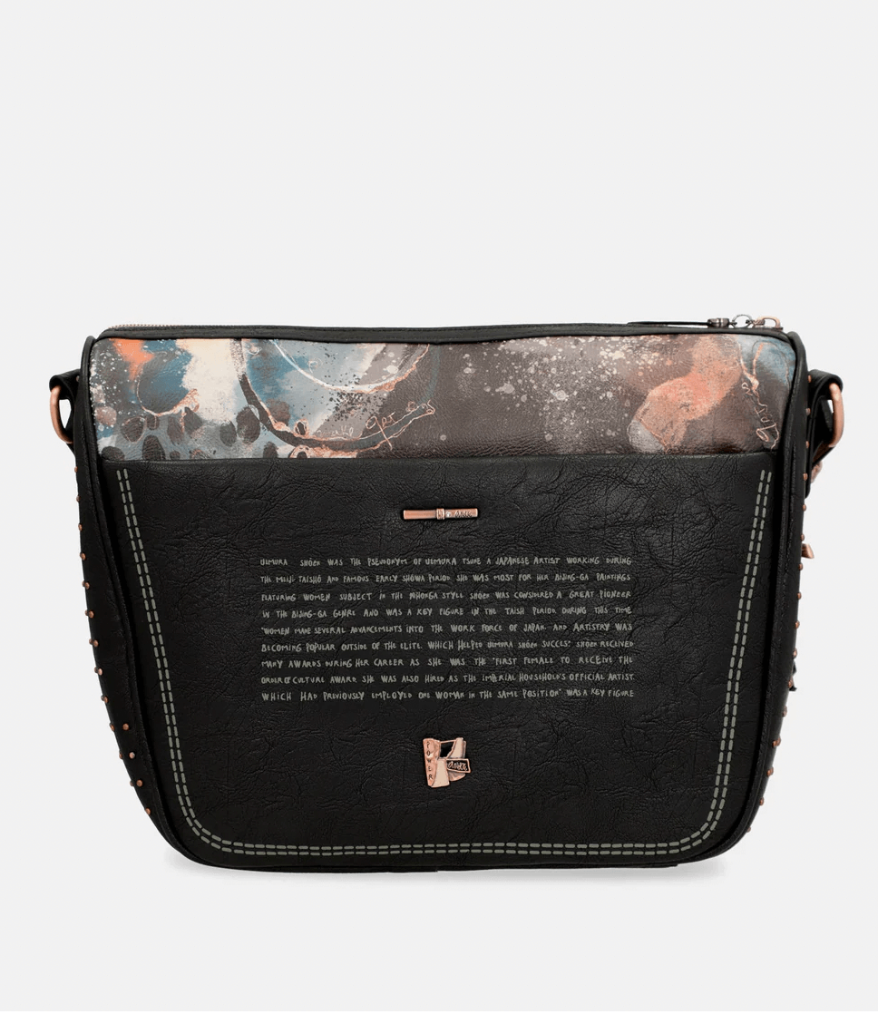 BOLSO BANDOLERA GRANDE ANEKKE SHÖEN POETRY - Imagen 4