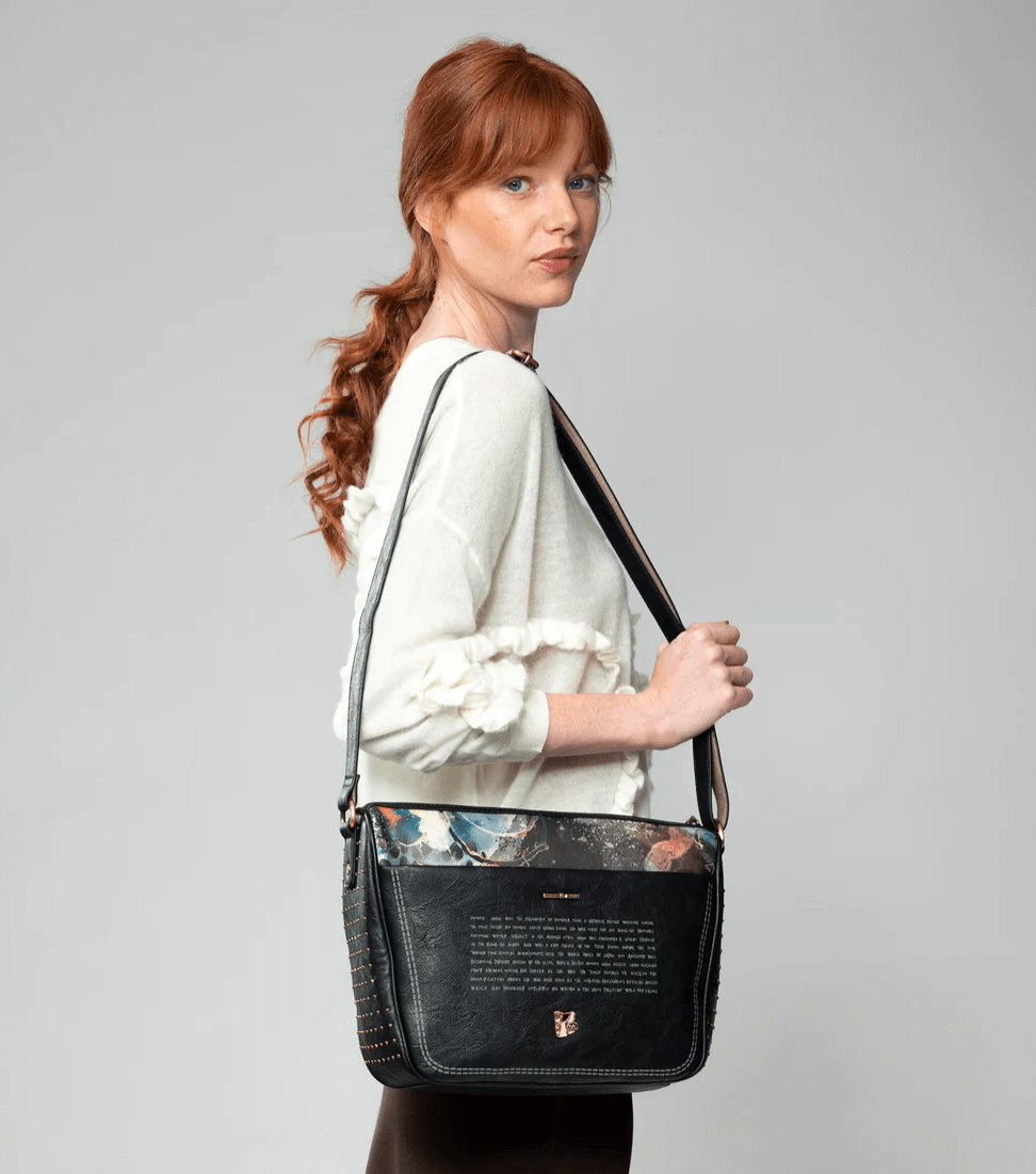 BOLSO BANDOLERA GRANDE ANEKKE SHÖEN POETRY - Imagen 7