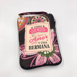 BOLSA PARA LA COMPRA CON FRASE HERMANA