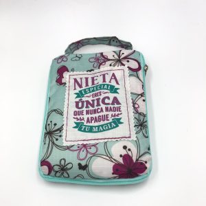 BOLSA PARA LA COMPRA CON FRASE NIETA