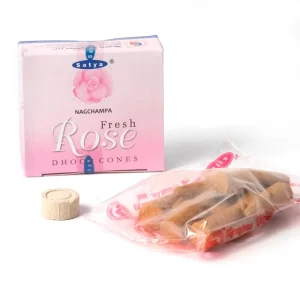 INCIENSO EN CONOS SATYA FRESH ROSE