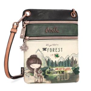 MINI BANDOLERA ANEKKE THE FOREST DOBLE COMPARTIMENTO