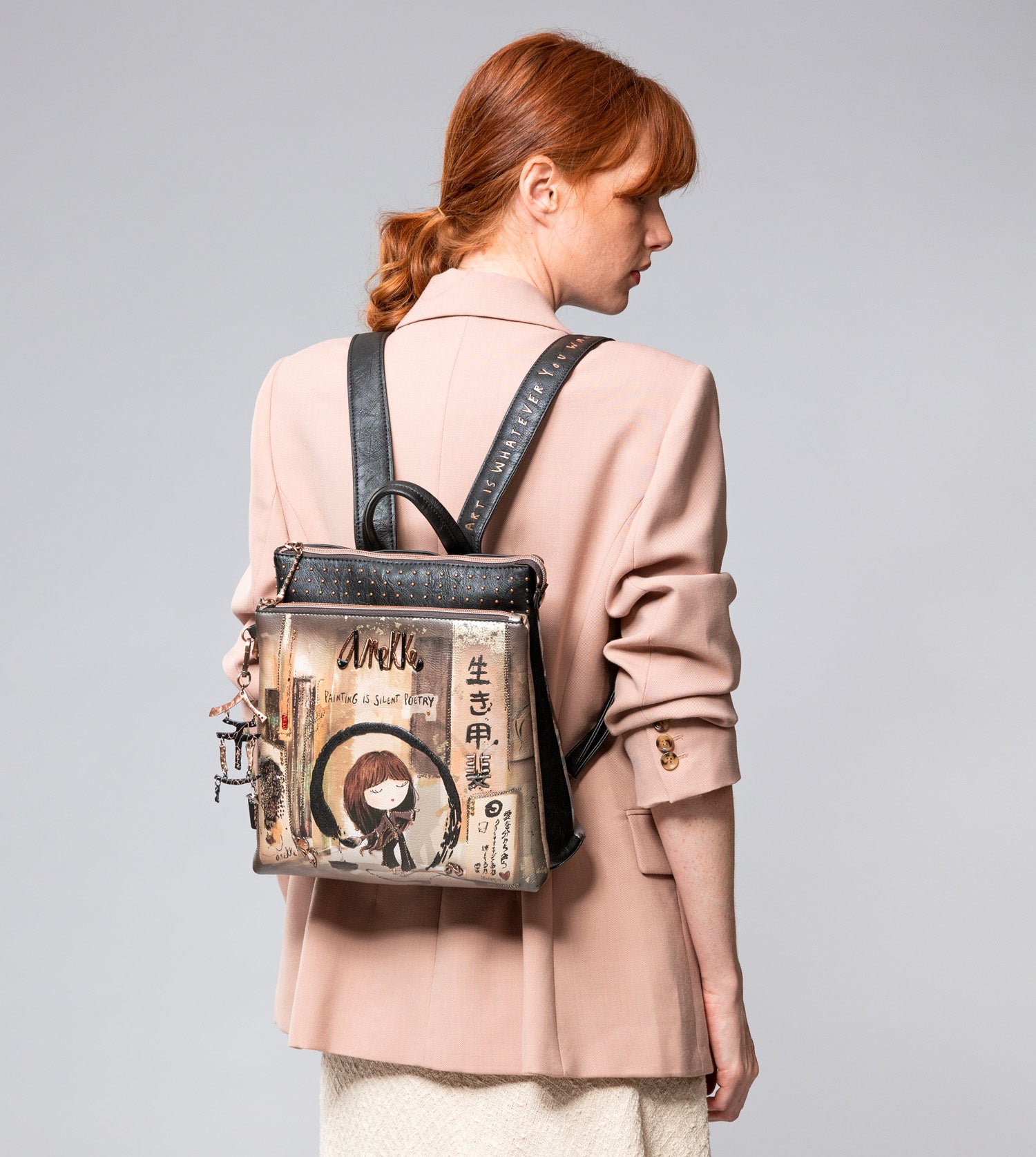 MOCHILA MEDIANA ANEKKE SHÖEN POETRY - Imagen 6