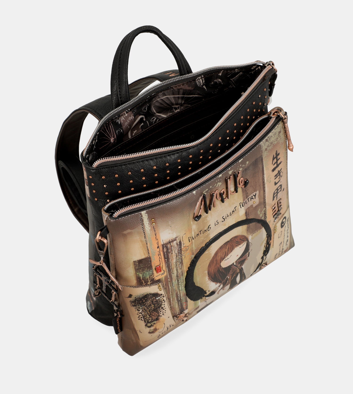 MOCHILA MEDIANA ANEKKE SHÖEN POETRY - Imagen 3