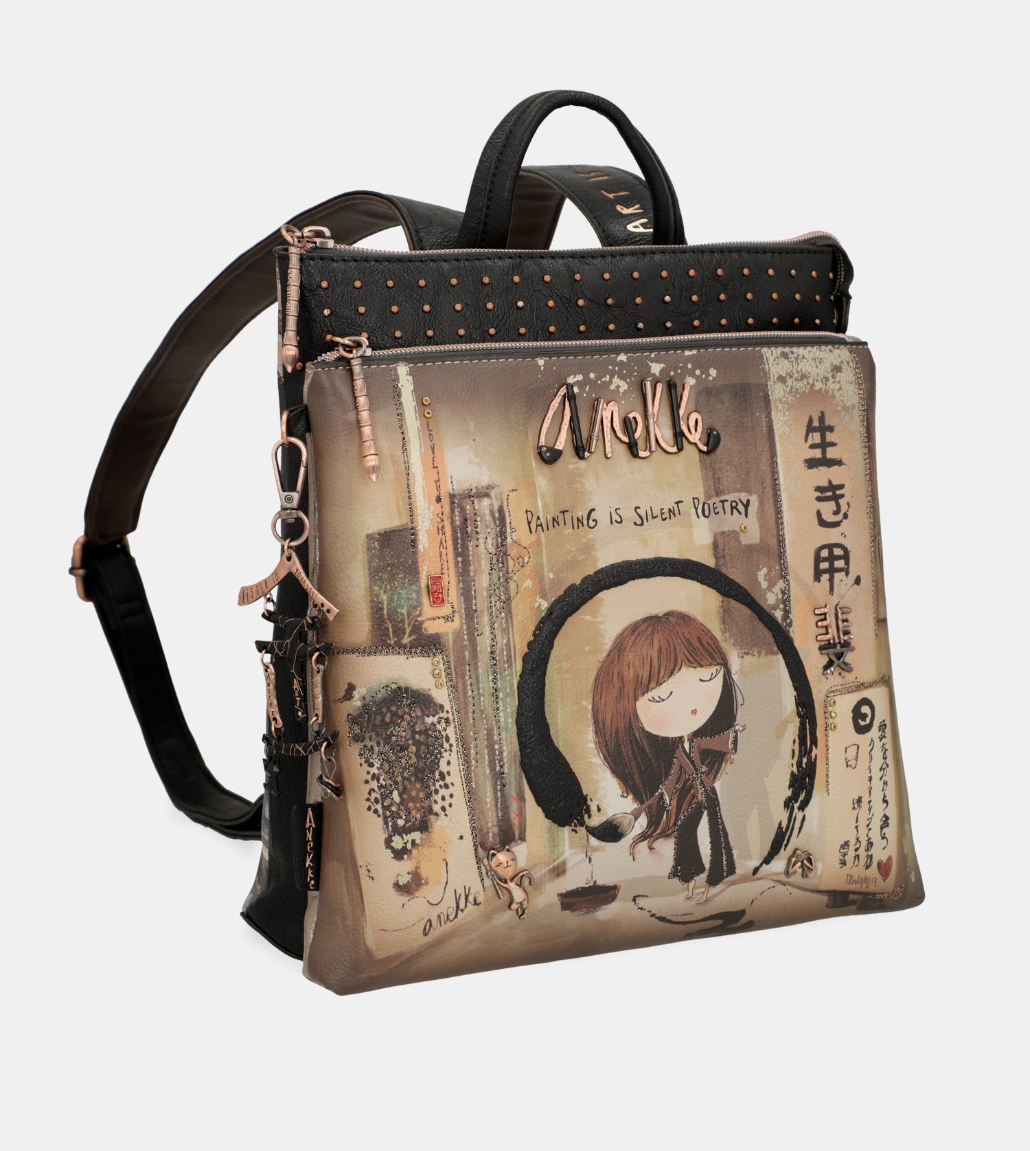 MOCHILA MEDIANA ANEKKE SHÖEN POETRY - Imagen 5