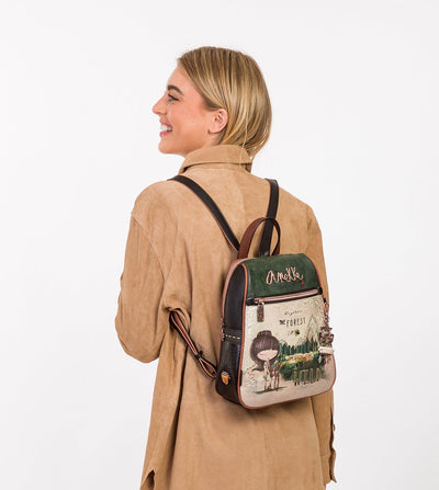 MOCHILA TRIANGULAR ANEKKE THE FOREST - Imagen 3