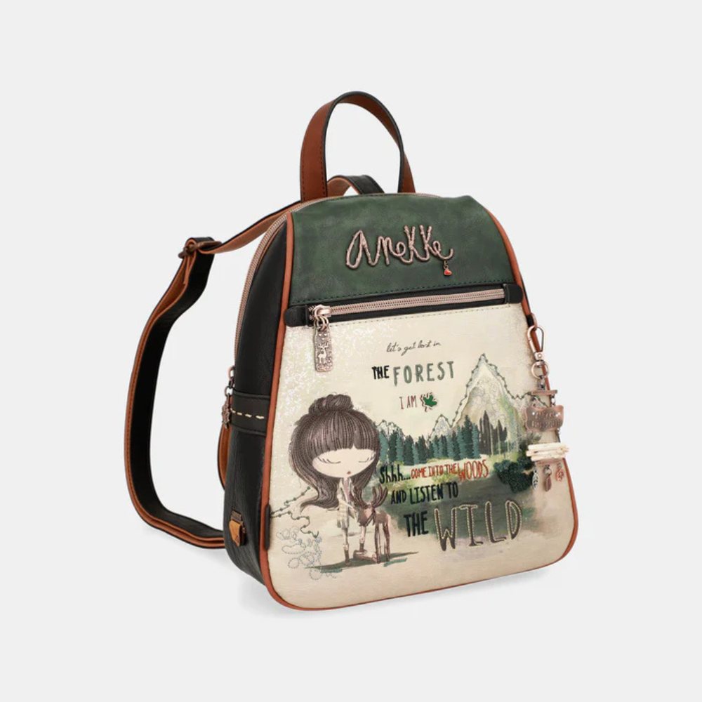 MOCHILA TRIANGULAR ANEKKE THE FOREST