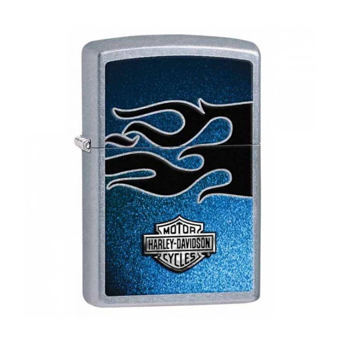 ZIPPO HARLEY DAVIDSON BLUE COLOR