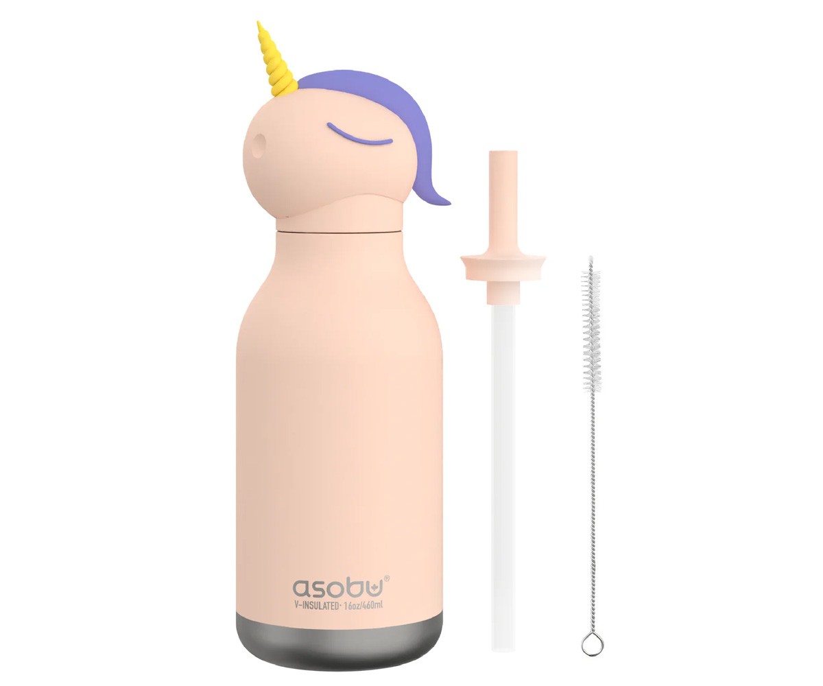 BOTELLA TERMO UNICORNIO 460ml ASOBU BESTIE - Imagen 2