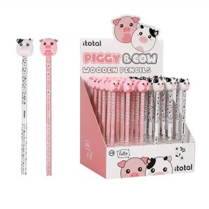 LÁPICES 3D CERDO Y VACA ITOTAL