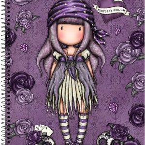 LIBRETA A4 SANTORO GORJUSS SEA NIXIE TAPA DURA