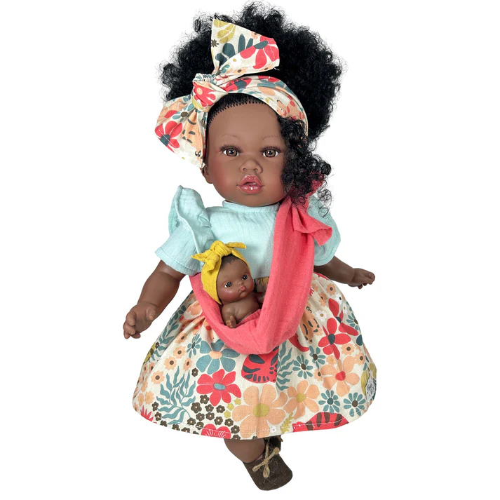 MUÑECA ADDIS CON BEBÉ NINES D’ONIL