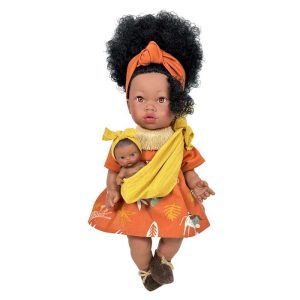 MUÑECA ALIKA CON BEBÉ NINES D'ONIL