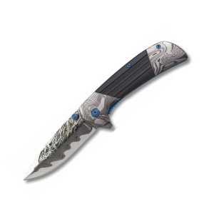 NAVAJA 3D DAMASCO 8,5CM ALBAINOX