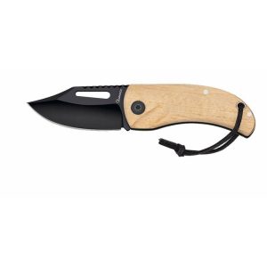 NAVAJA DE MADERA NATURAL 5CM ALBAINOX