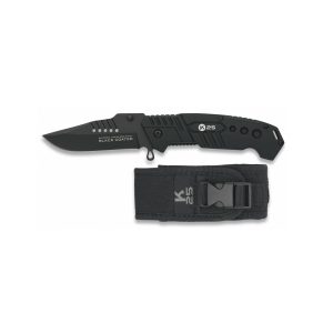 NAVAJA K25 BLACK COATED 8,5CM CON FUNDA