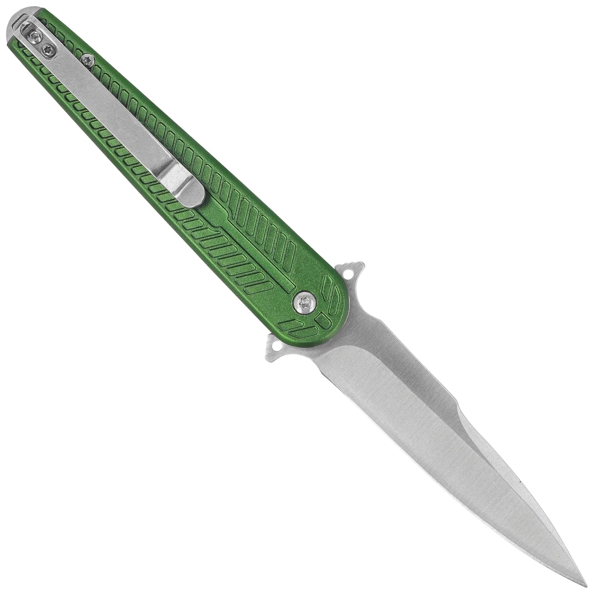 NAVAJA VERDE CON MANGO DE ALUMINIO 8CM ALBAINOX - Imagen 2
