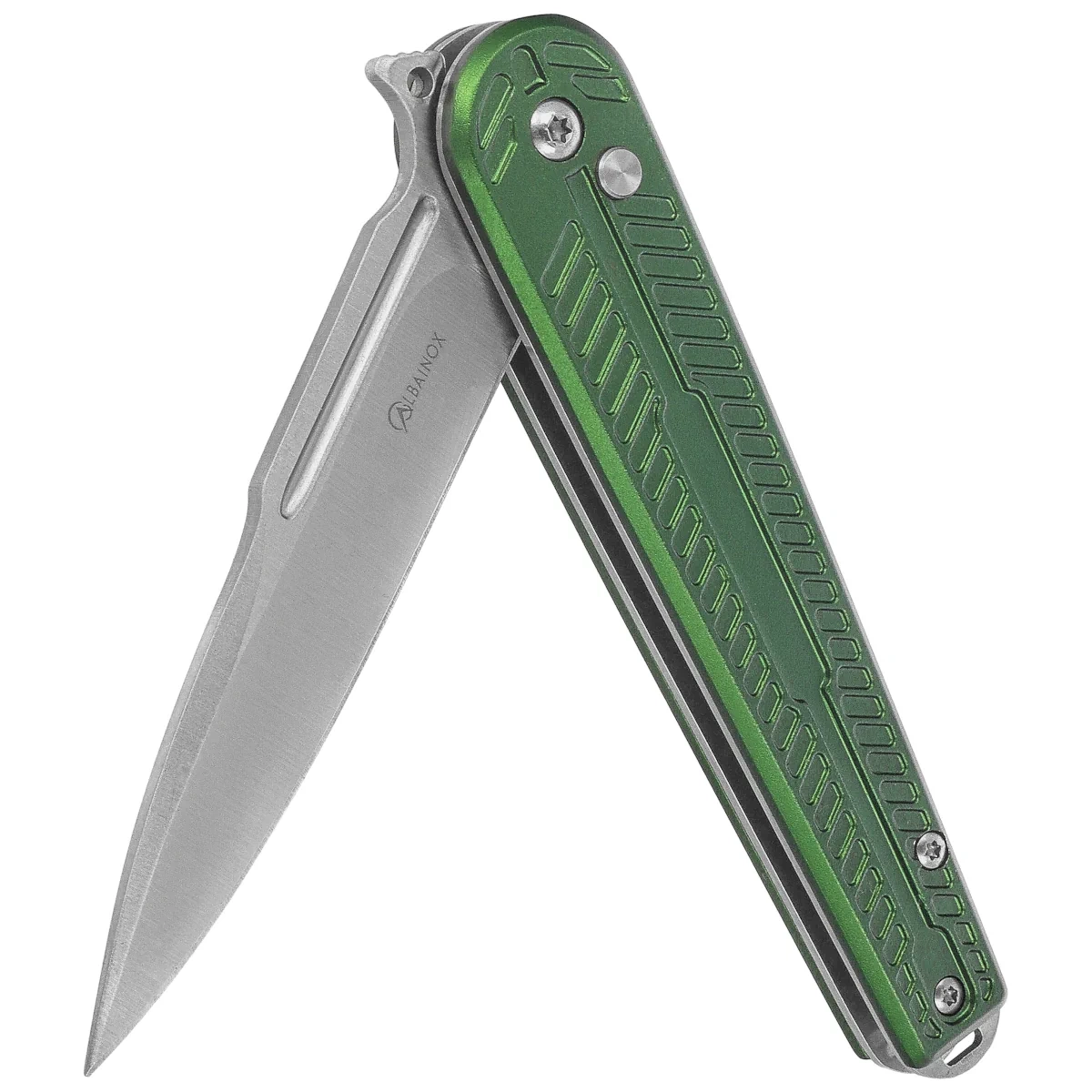 NAVAJA VERDE CON MANGO DE ALUMINIO 8CM ALBAINOX - Imagen 5