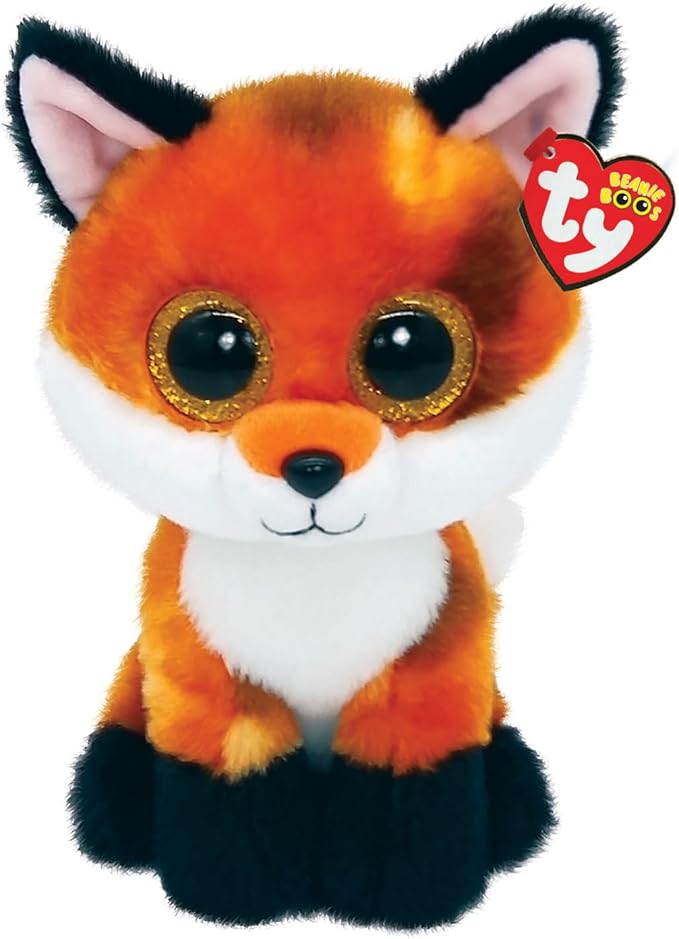 PELUCHE TY BEANIE BOOS MEADOW EL ZORRO 15CM