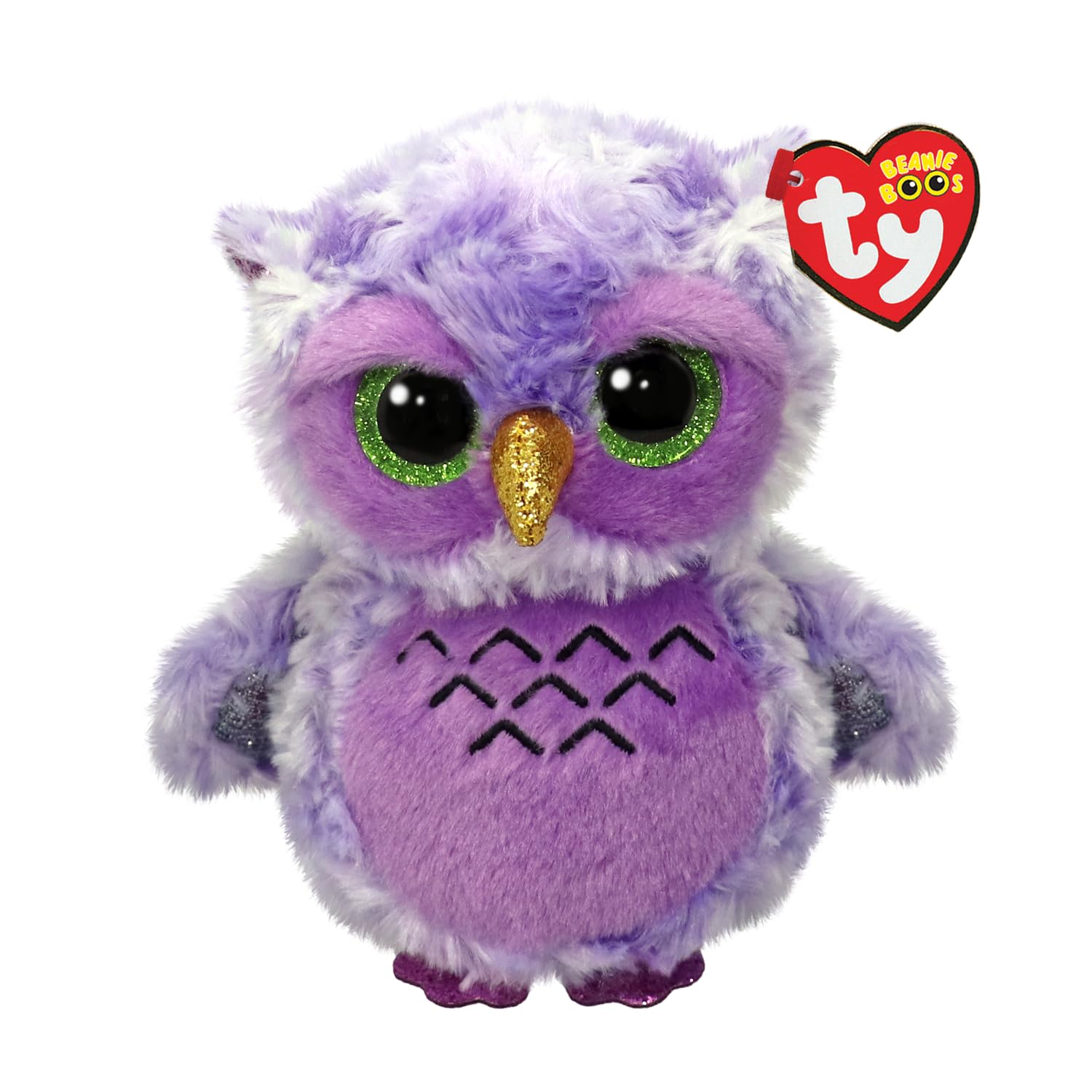 PELUCHE TY BEANIE BOOS OWLIVIA 15CM