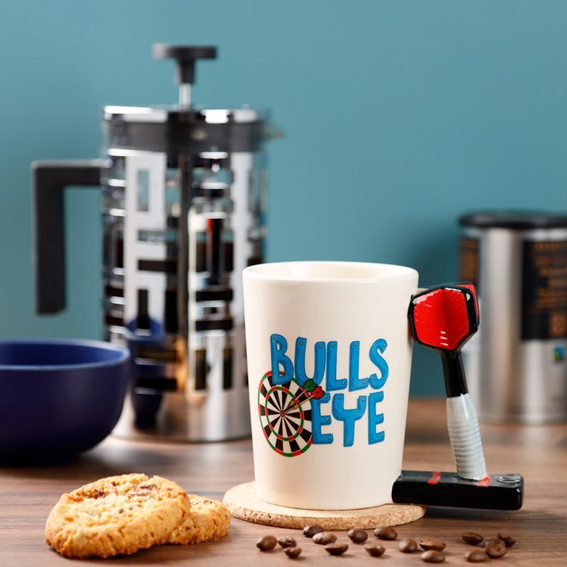 TAZA CON ASA DE DARDO BULLS PUCKATOR - Imagen 4