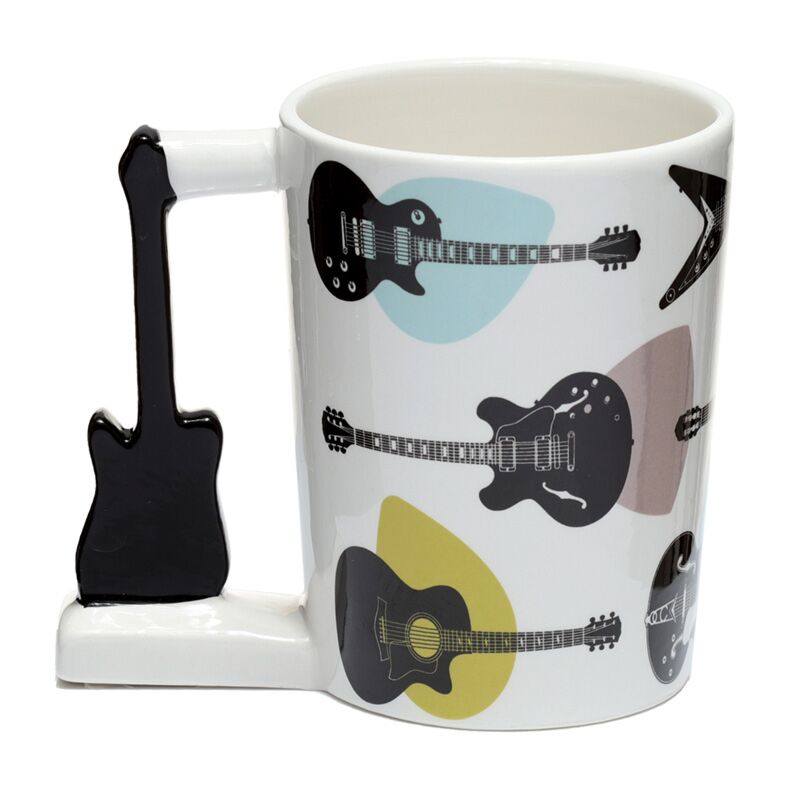 TAZA CON ASA DE GUITARRA PUCKATOR - Imagen 3