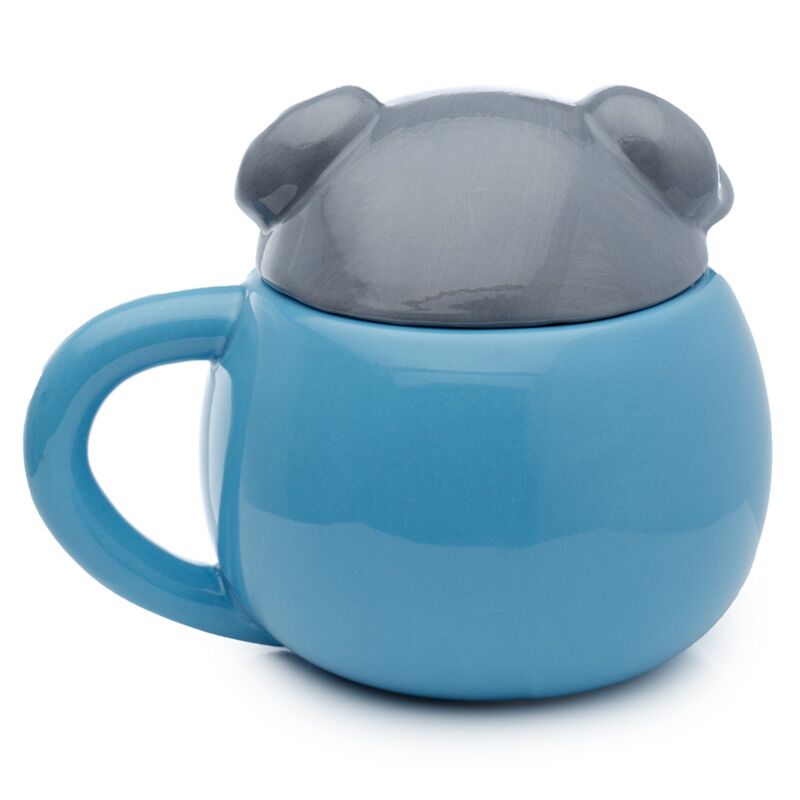 TAZA DE CERÁMICA CON TAPA ELEFANTE PUCKATOR - Imagen 4