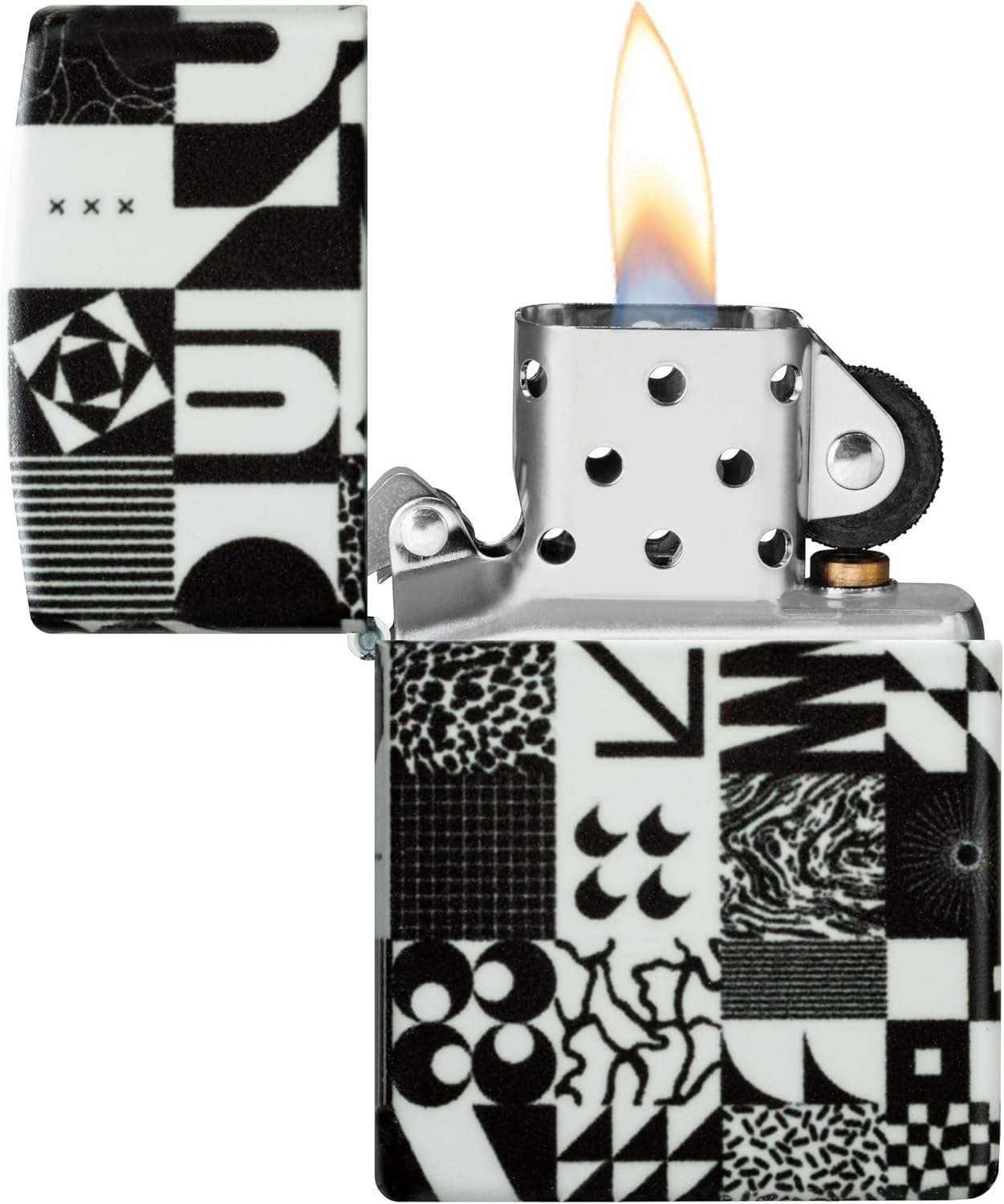 ZIPPO ABSTRACT PATTERN DESIGN