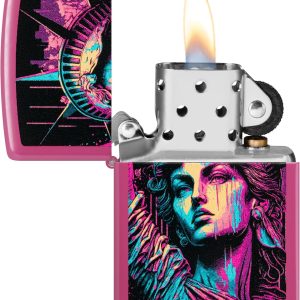 ZIPPO AMERICAN LADY PINK