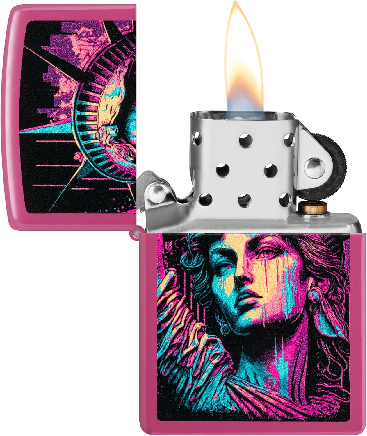 ZIPPO AMERICAN LADY PINK