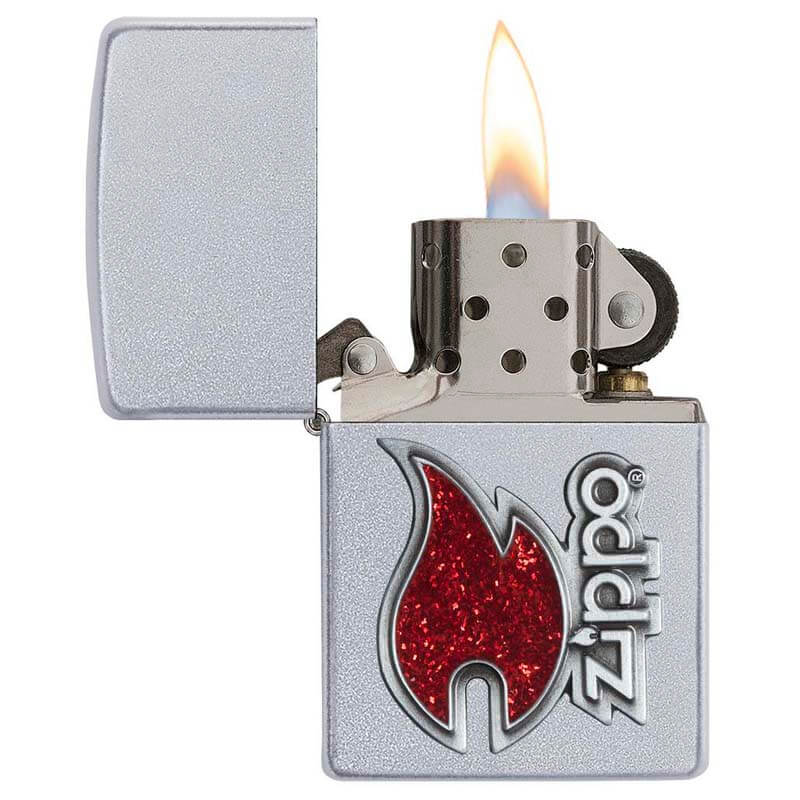 ZIPPO FLAMA ROJA WATCHBAND LOGO 3D - Imagen 3