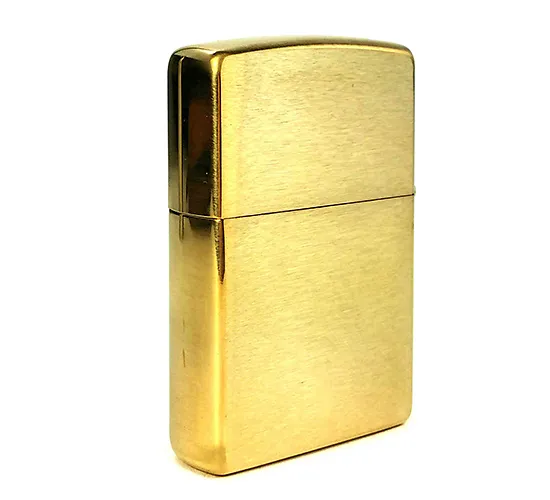 ZIPPO FLAME BRASS LOGO 3D - Imagen 3