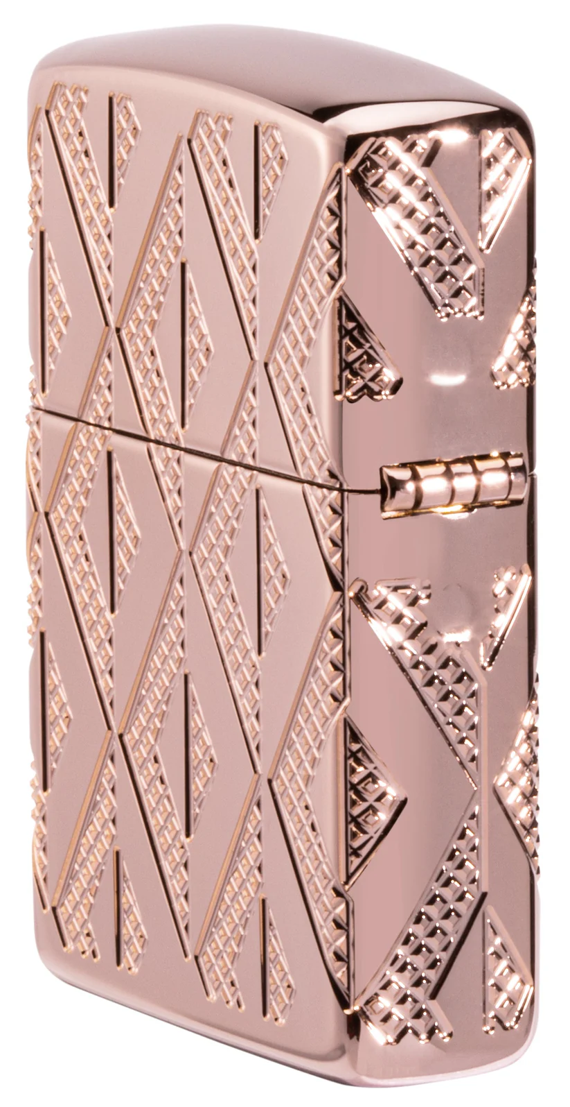 ZIPPO GEOMETRIC DIAMOND PATTERN DESIGN - Imagen 5