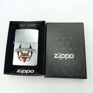 ZIPPO HARLEY DAVIDSON ORANGE BLACK