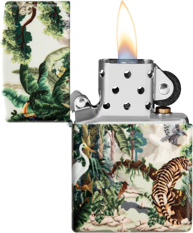ZIPPO JUNGLE DESIGN