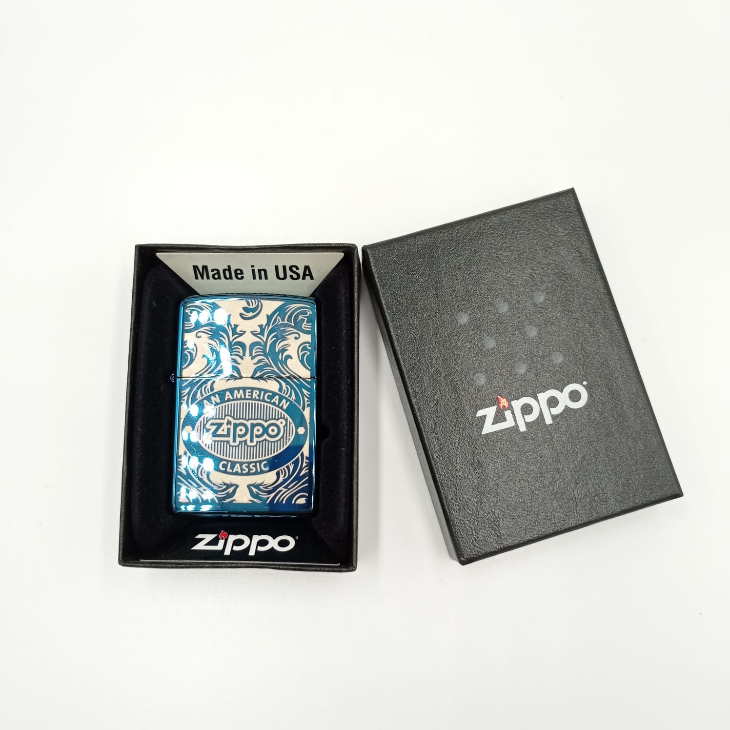 ZIPPO SERIE AMERICAN CLASSIC AZUL