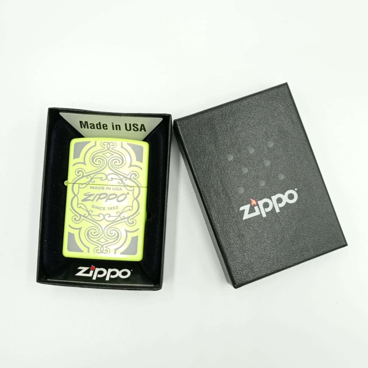 ZIPPO SERIE FLUOR AMARILLO - Imagen 4