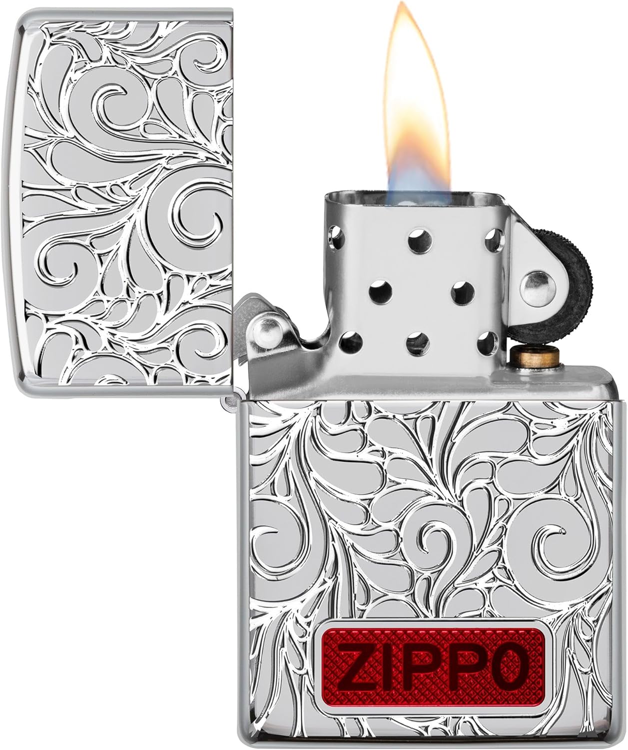 ZIPPO SWIRL PATTERN DESIGN