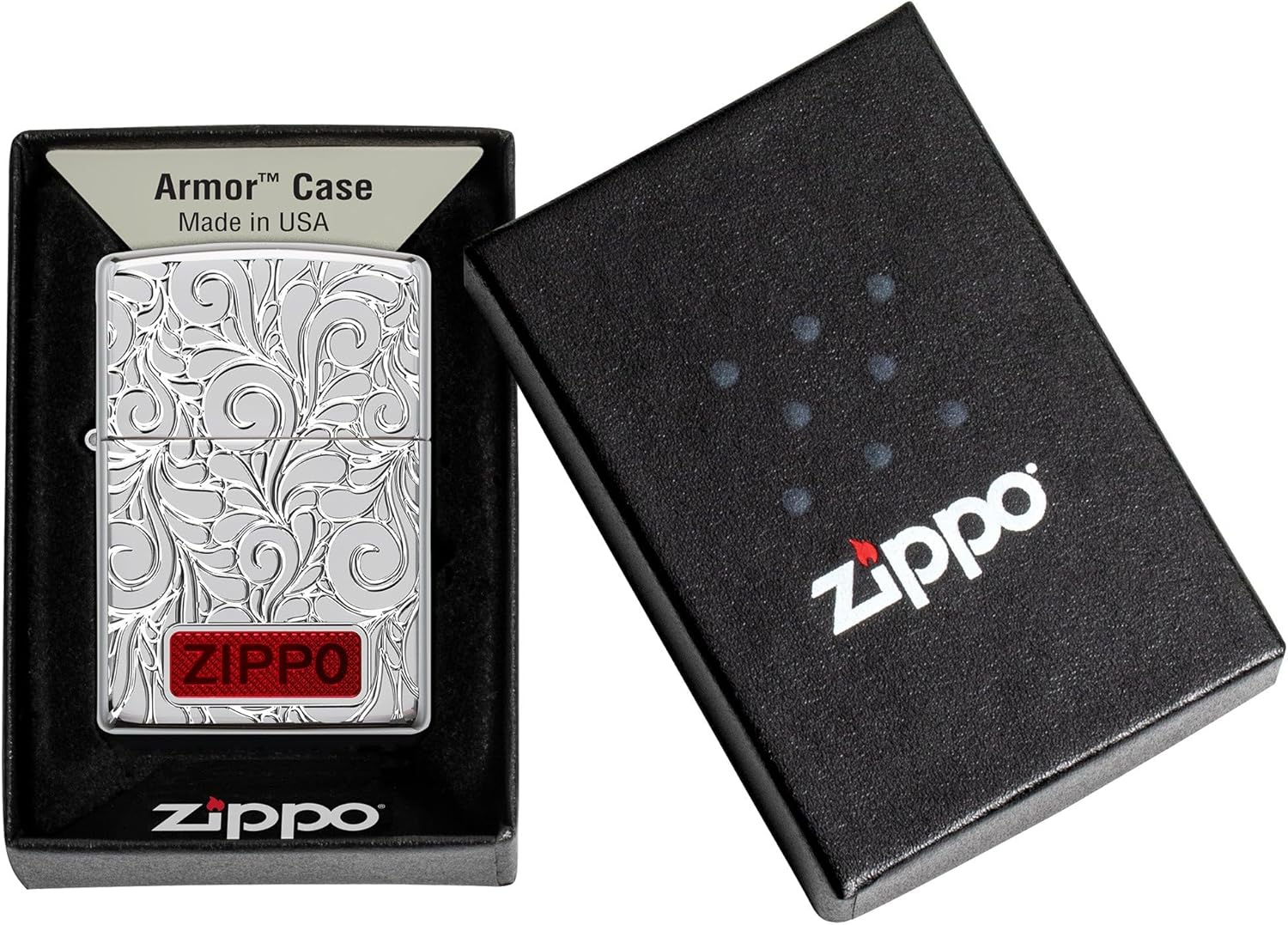 ZIPPO SWIRL PATTERN DESIGN - Imagen 4