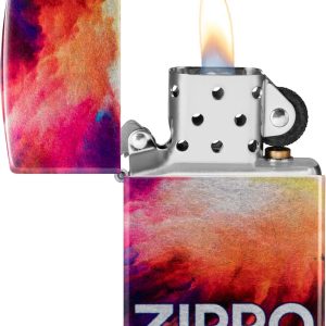 ZIPPO TIE DYE MULTICOLOR DESIGN