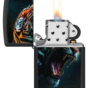 ZIPPO TIGER ROAR DESIGN