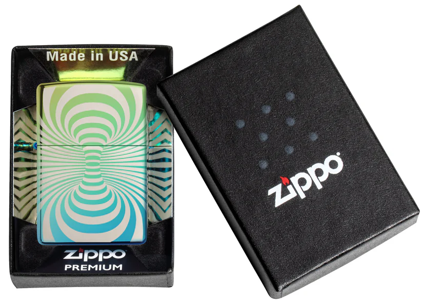 ZIPPO TORNADO PATTERN DESIGN - Imagen 2