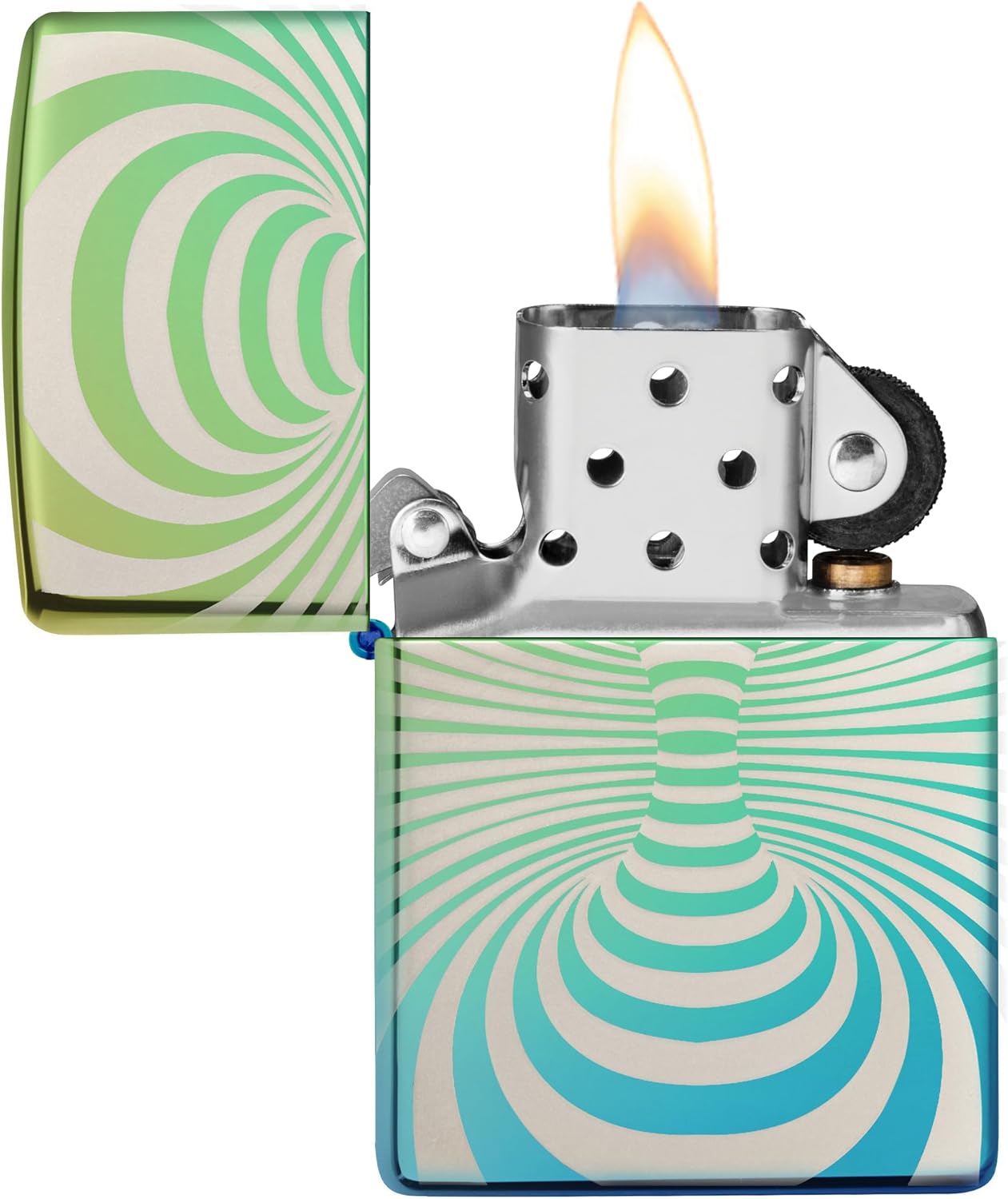 ZIPPO TORNADO PATTERN DESIGN