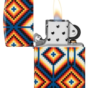 ZIPPO TRIBAL PATTERN INDIGENOUS