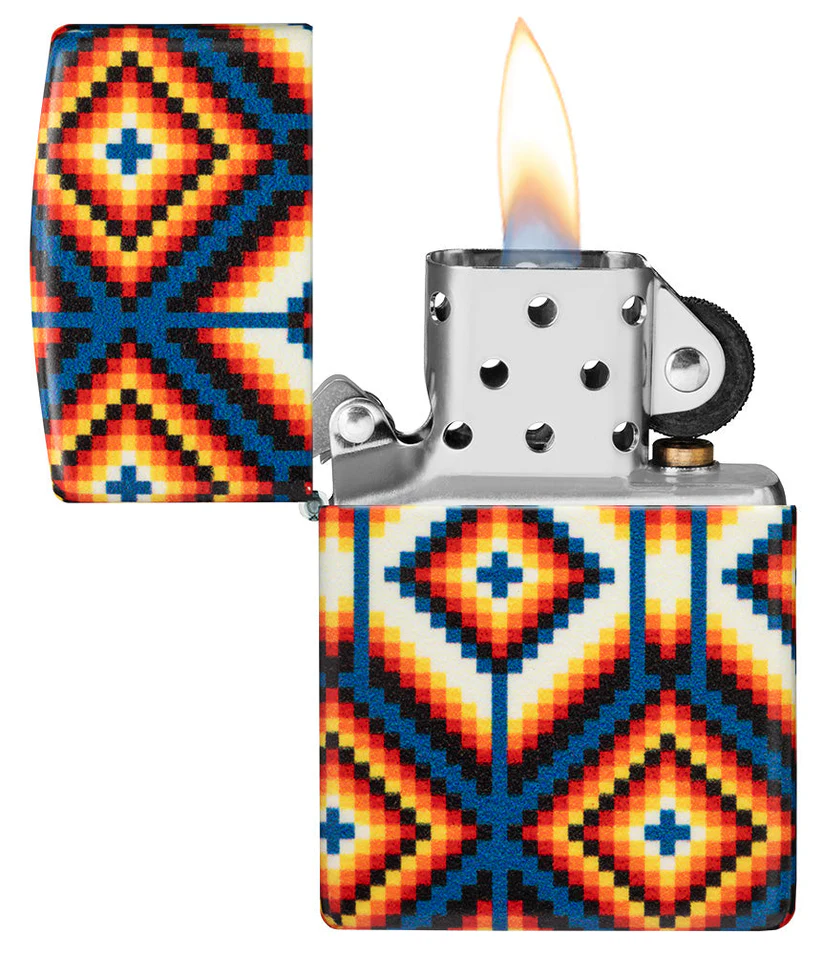 ZIPPO TRIBAL PATTERN INDIGENOUS