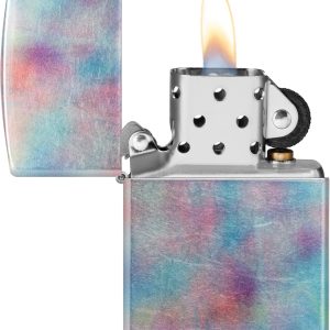 ZIPPO TUMBLED CHROME