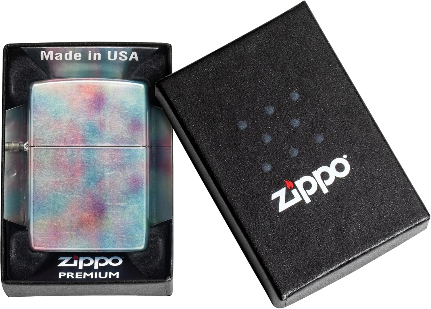ZIPPO TUMBLED CHROME - Imagen 4