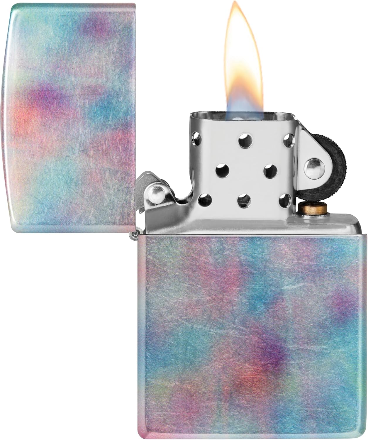ZIPPO TUMBLED CHROME