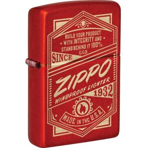 ZIPPO VINTAGE ROJO ORO